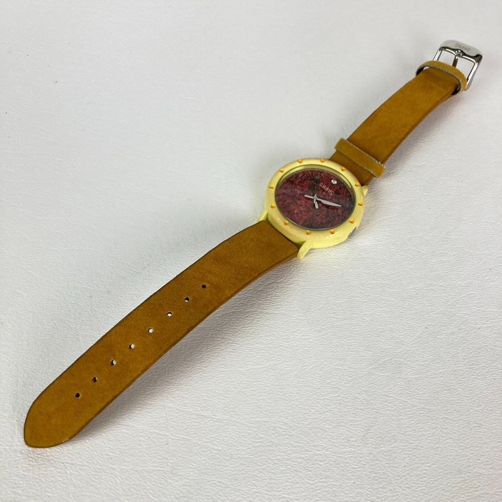 Crayo Slice of Time Women's Watch 37mm Pecan Pie Thanksgiving New Battery 9" - Picture 13 of 16